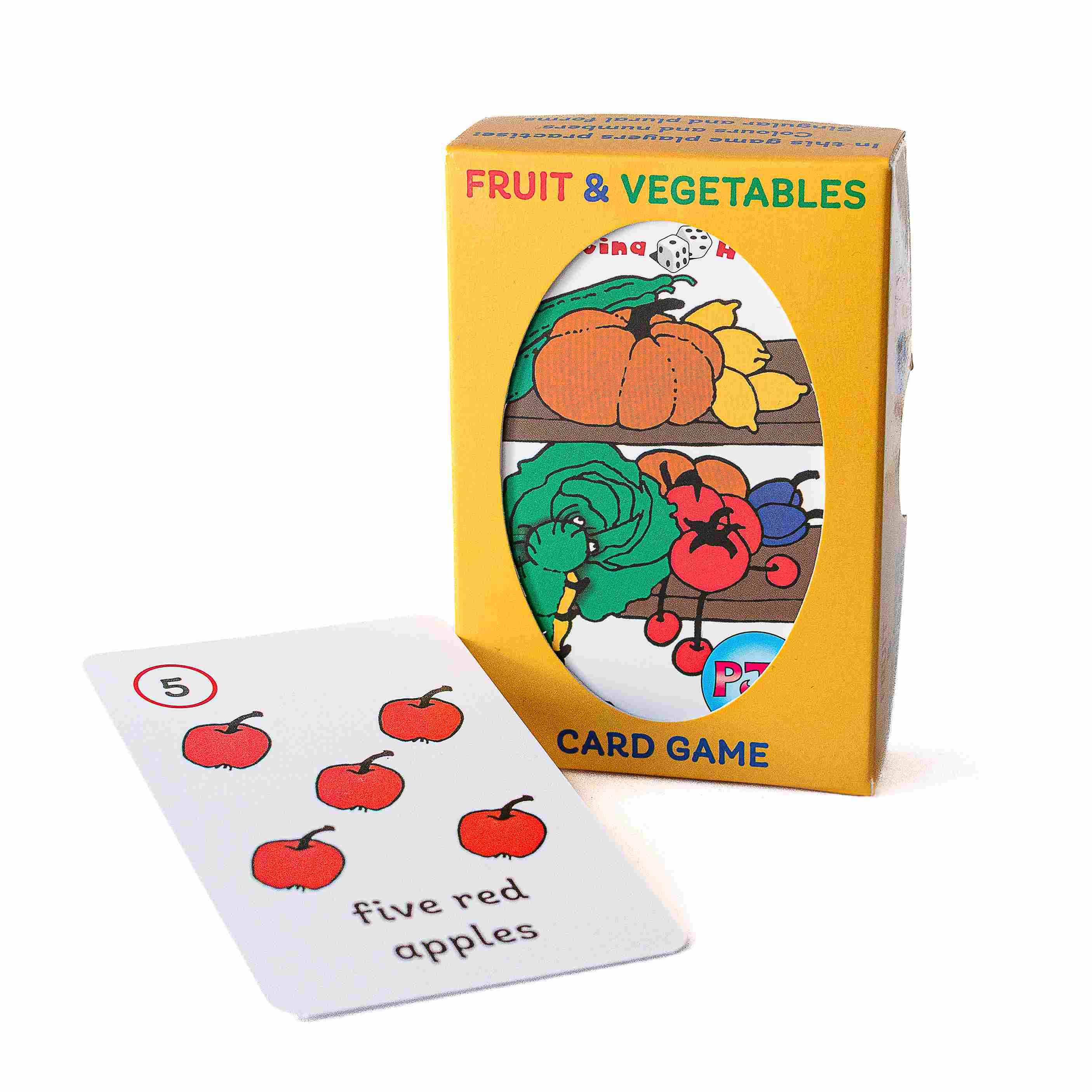 Ovoce a zelenina hra v angličtině