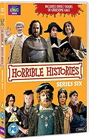 Horrible Histories v angličtině na DVD