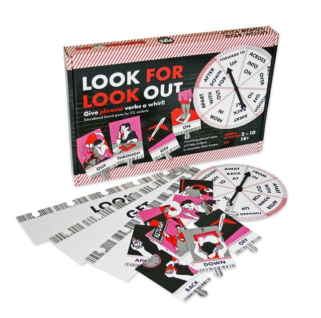 Frázová slovesa v angličtině stolní hra, která baví