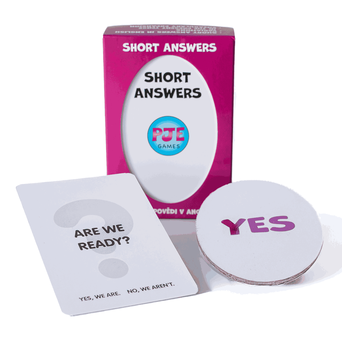 Short answers karetní hra v angličtině pro 1. stupeň ZŠ