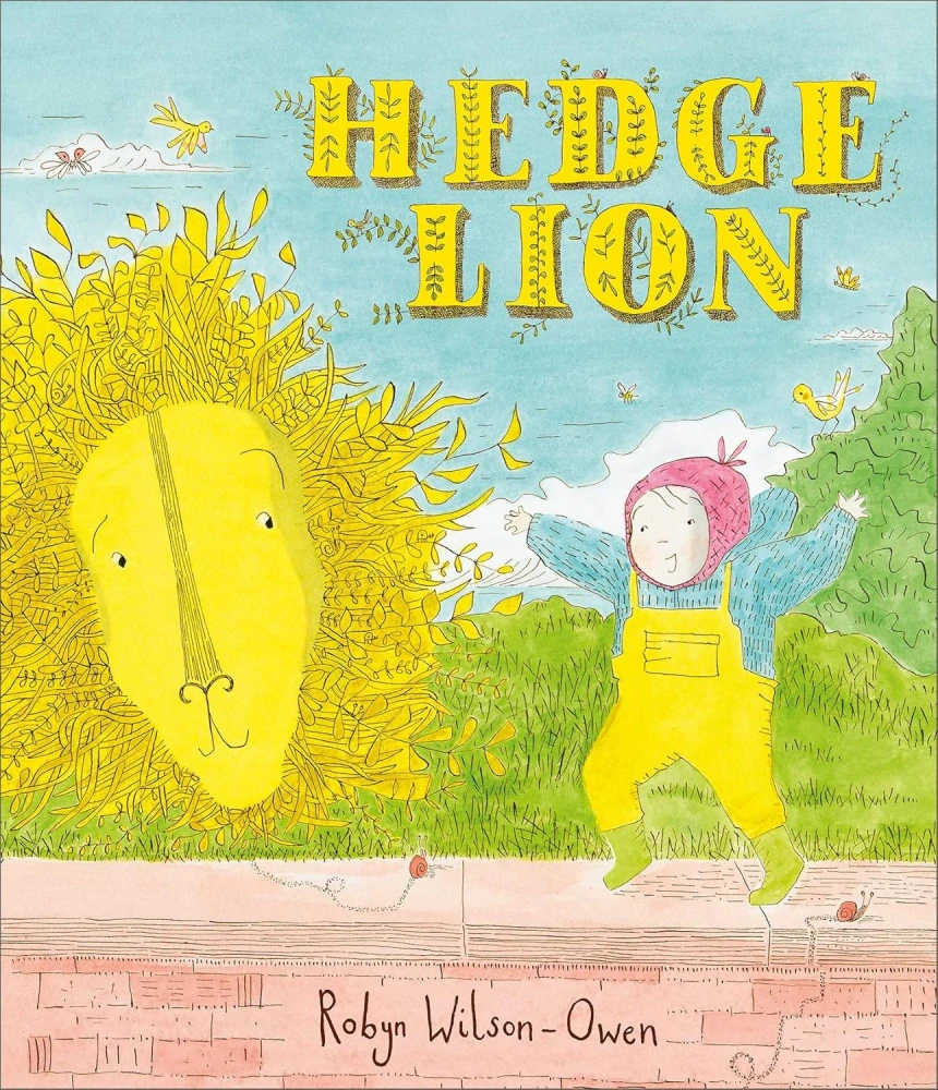 Hedge Lion obrázková kniha pro malé děti v angličtině