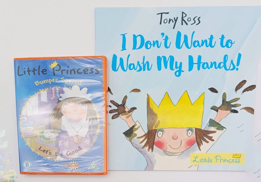 Výhodná sada knihy a DVD pohádky Little Princess pro děti