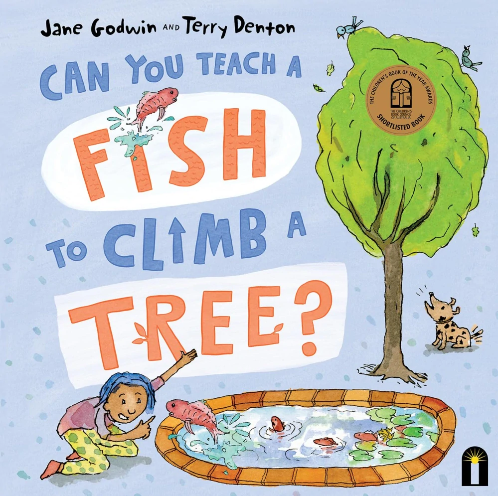 Can You Teach a Fish to Climb a Tree? kniha pro děti v angličtině