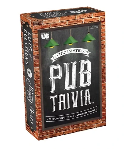 Ultimate Pub Trivia kvíz týmová hra v angličtině