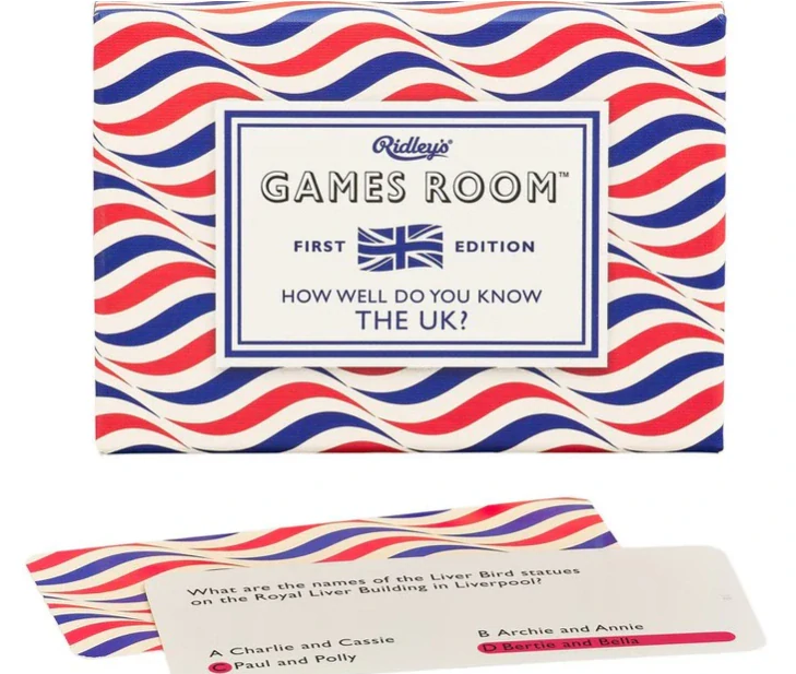 How Well Do You Know The UK? vědomostní hra v angličtině