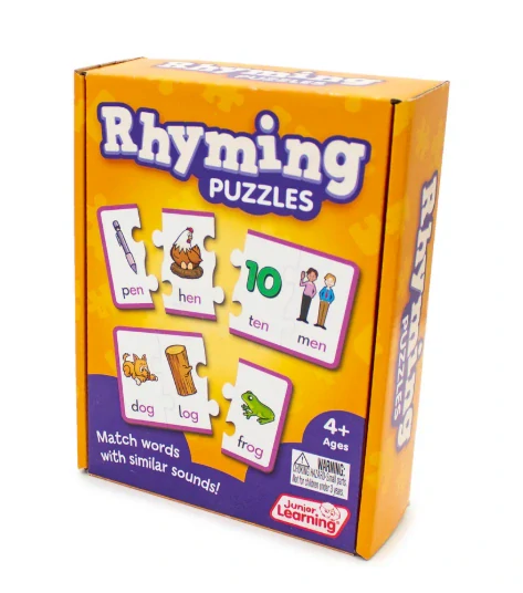 Rhyming Puzzles rýmující se anglická slovíčka puzzle