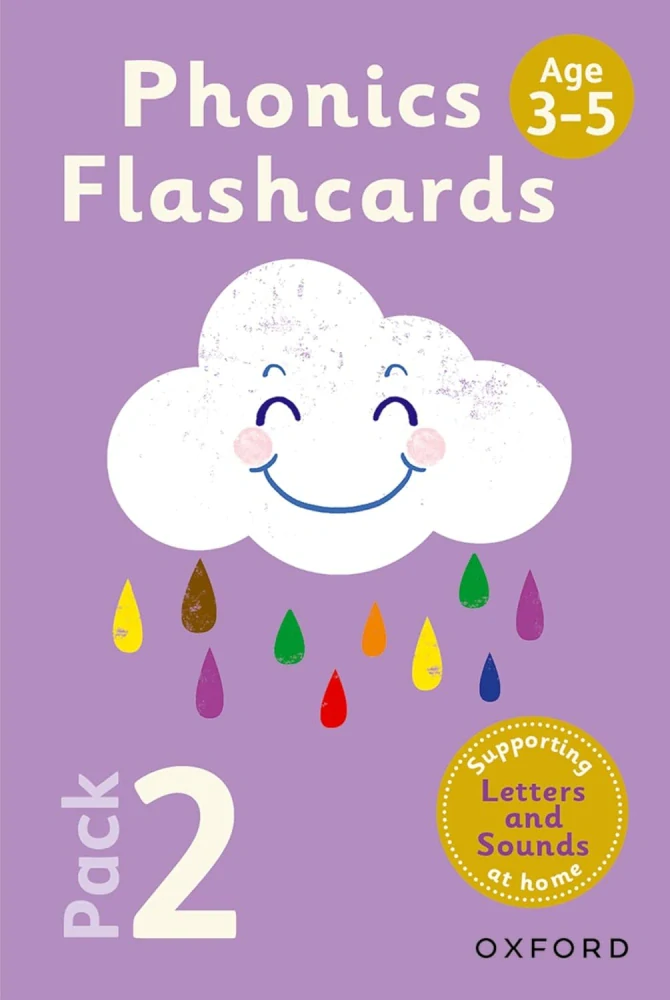 Letters and Sounds Phonics Flashcards Pack 2 kartičky v angličtině