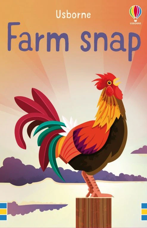 Farm Snap Game zvířata na farmě v anglické karetní hře