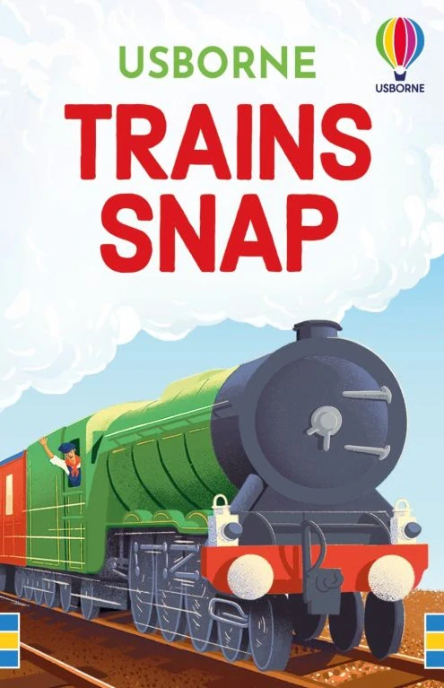 Trains Snap Game vlaky v anglické karetní hře