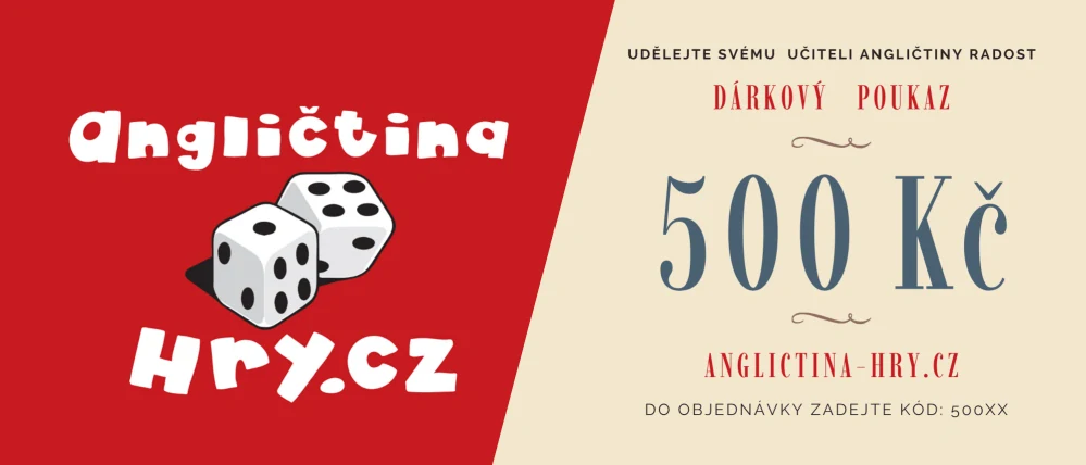 Dárkový poukaz 500 Kč