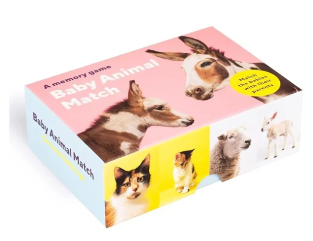 Baby Animal Match pexeso zvířata a jejich mláďata