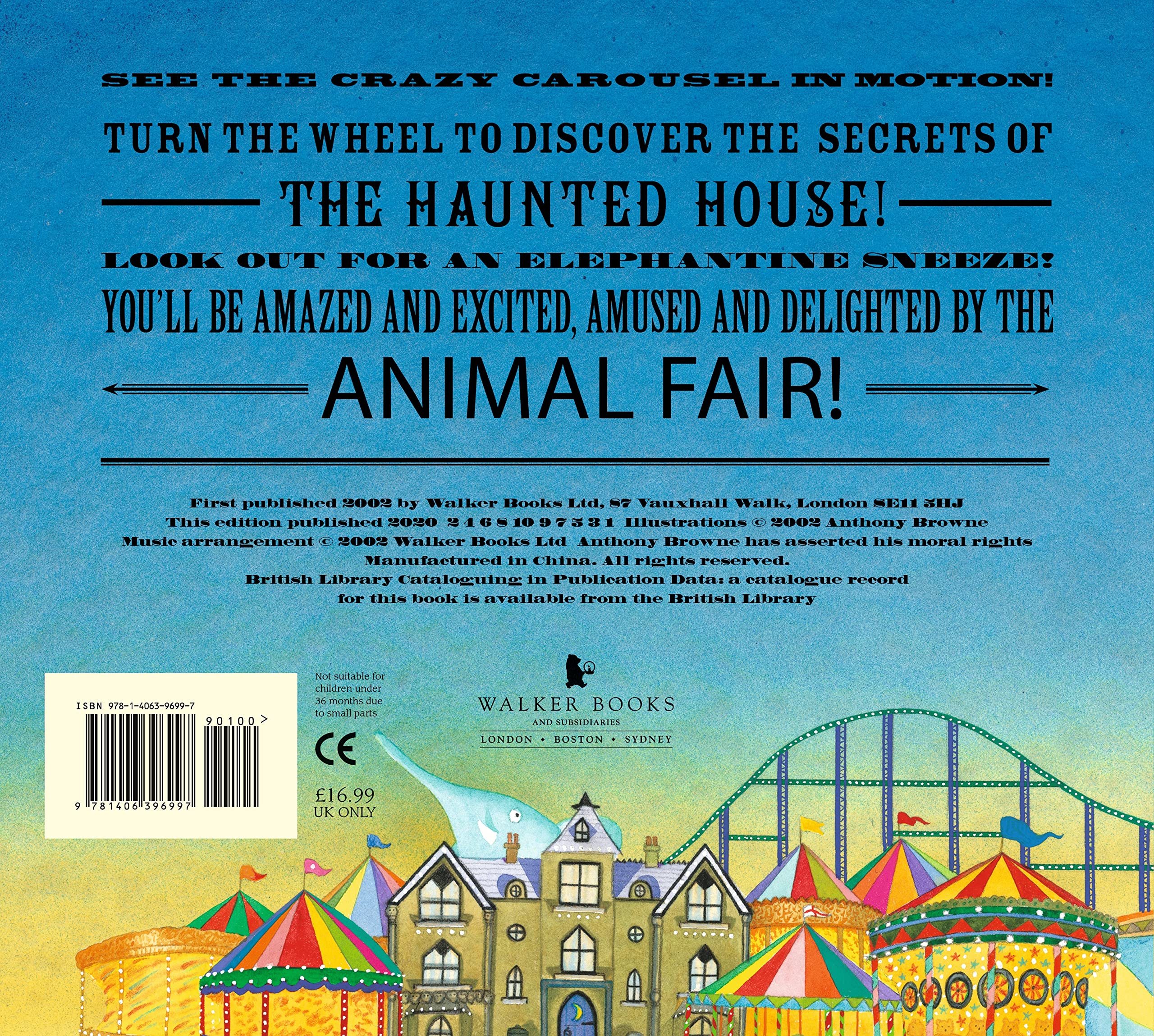 The Animal Fair interaktivní kniha v angličtině pro děti