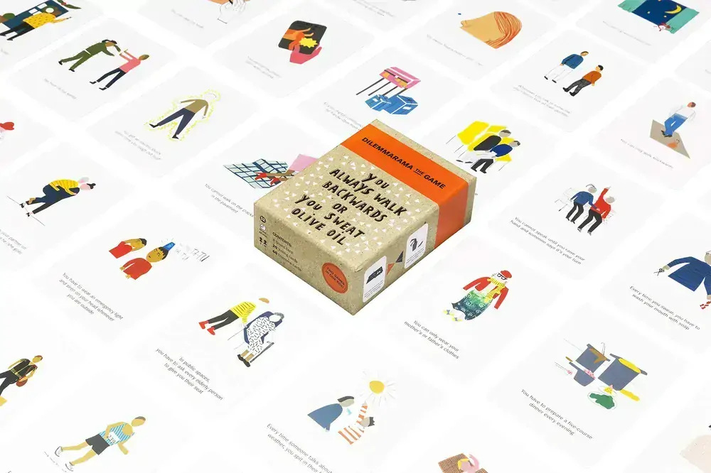 Dilemmarama the Game: the original edition anglická konverzace