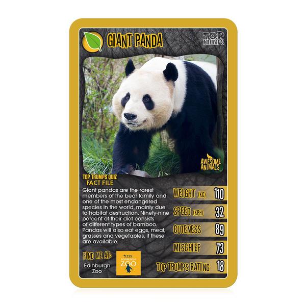 Top Trumps Awesome Animals hrací karty v angličtině