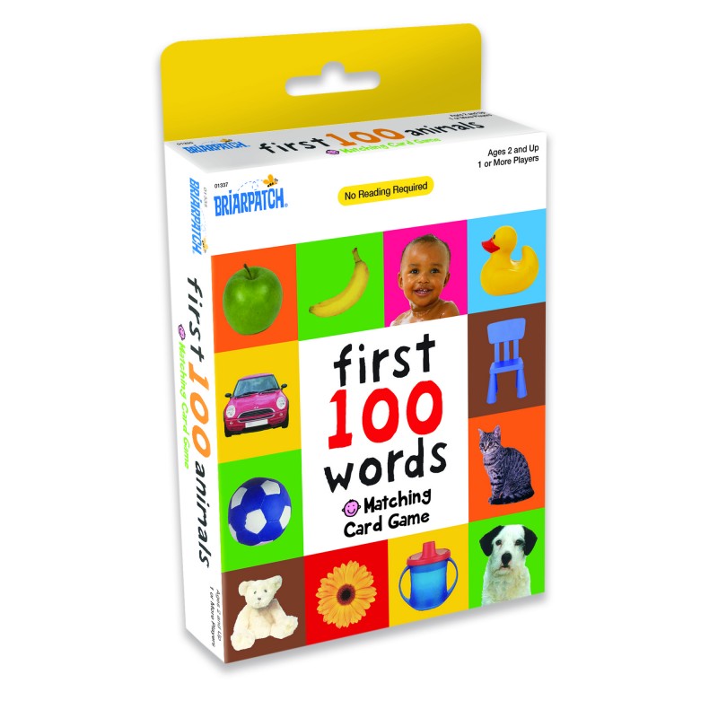 First 100 Words Card Game první slova v angličtině