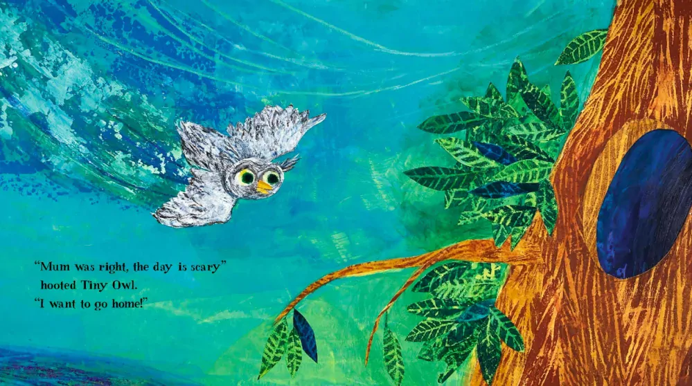 Tiny Owl's Scary Day kniha od Petra Horáčka v angličtině