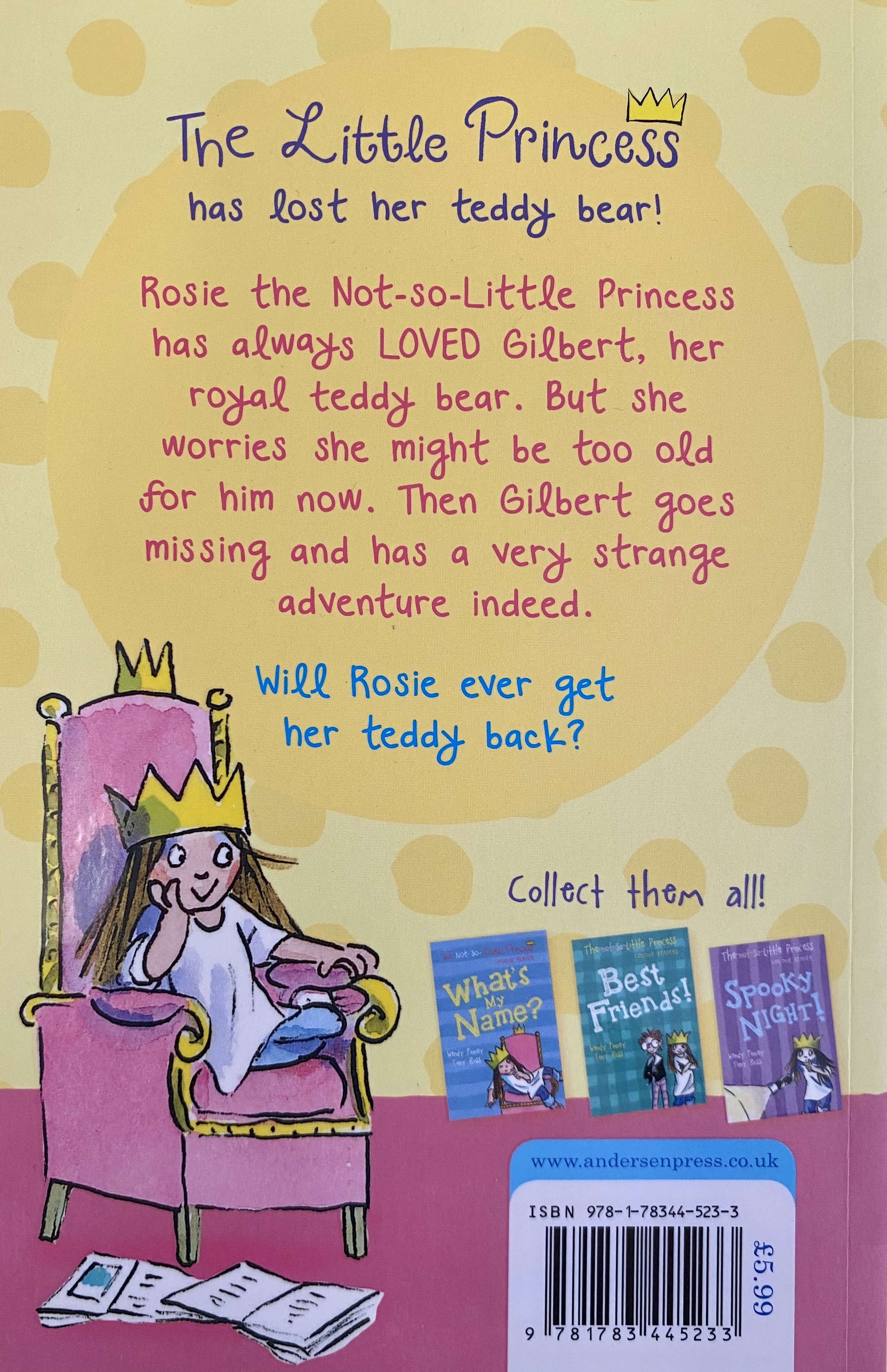 Where's Gilbert? (The Not So Little Princess) kniha anglicky