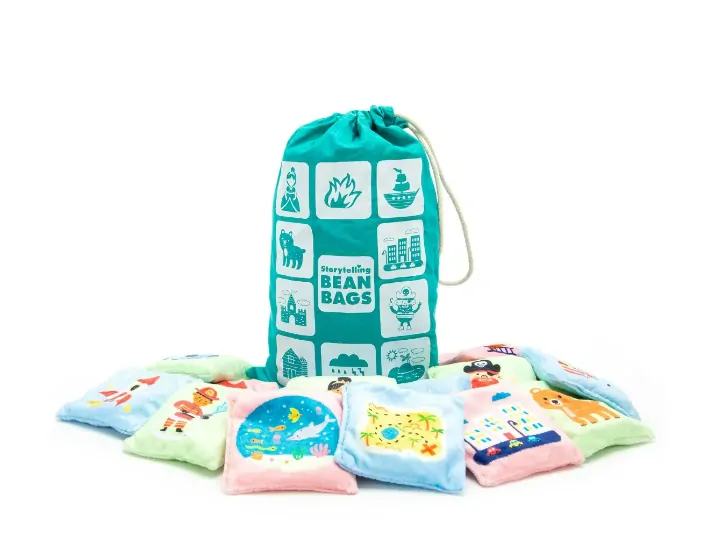 Storytelling Bean Bags vlastní příběhy a pohádky v angličtině 