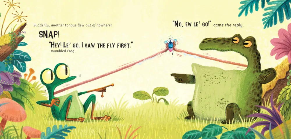 Frog vs Toad obrázková kniha první čtení pro děti v angličtině