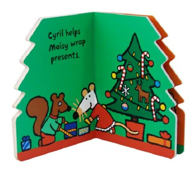 Maisy's Christmas Tree kniha v angličtině vánoční strom s Maisy