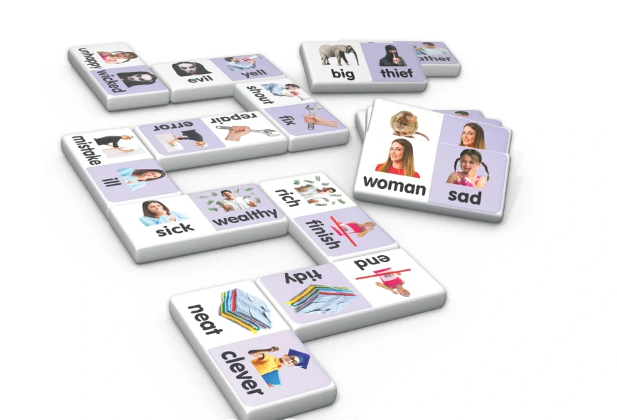 Synonyms Dominoes synonyma v angličtině s obrázky