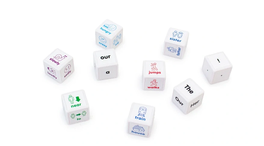 Sentence Cubes kostičky k tvoření anglických vět