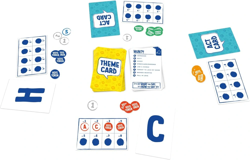 The Game of Saying "Huh" zábavná hra v angličtině