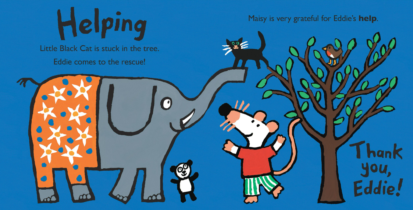 Maisy's Big Book of Kindness emoce s myškou Maisy anglicky