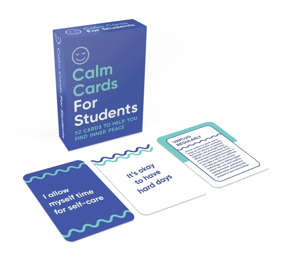 Calm Cards for Students: 52 Cards and Booklet to Help You Find Inner Peace