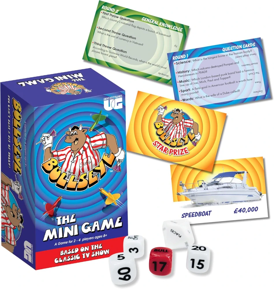 Bullseye The Mini Travel Game vědomostní stolní hra v angličtině