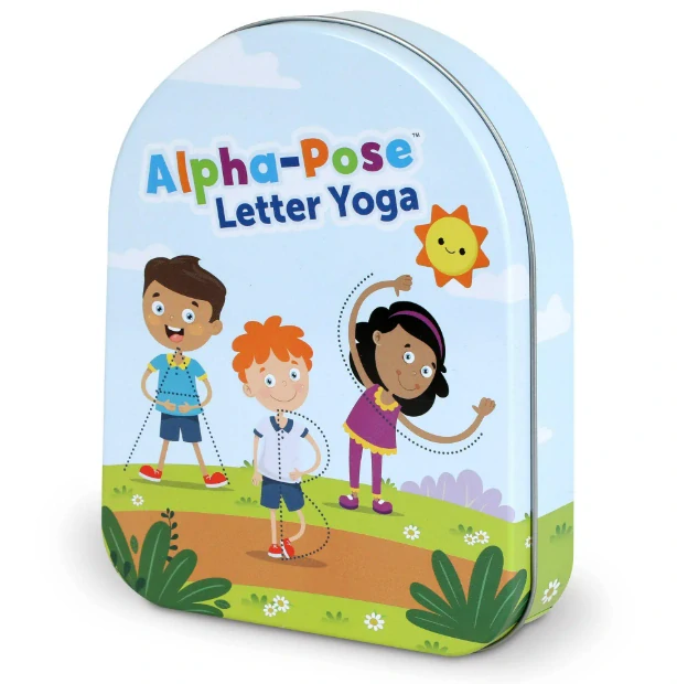 Alpha-Pose Letter Yoga Jóga pozice pro děti v angličtině