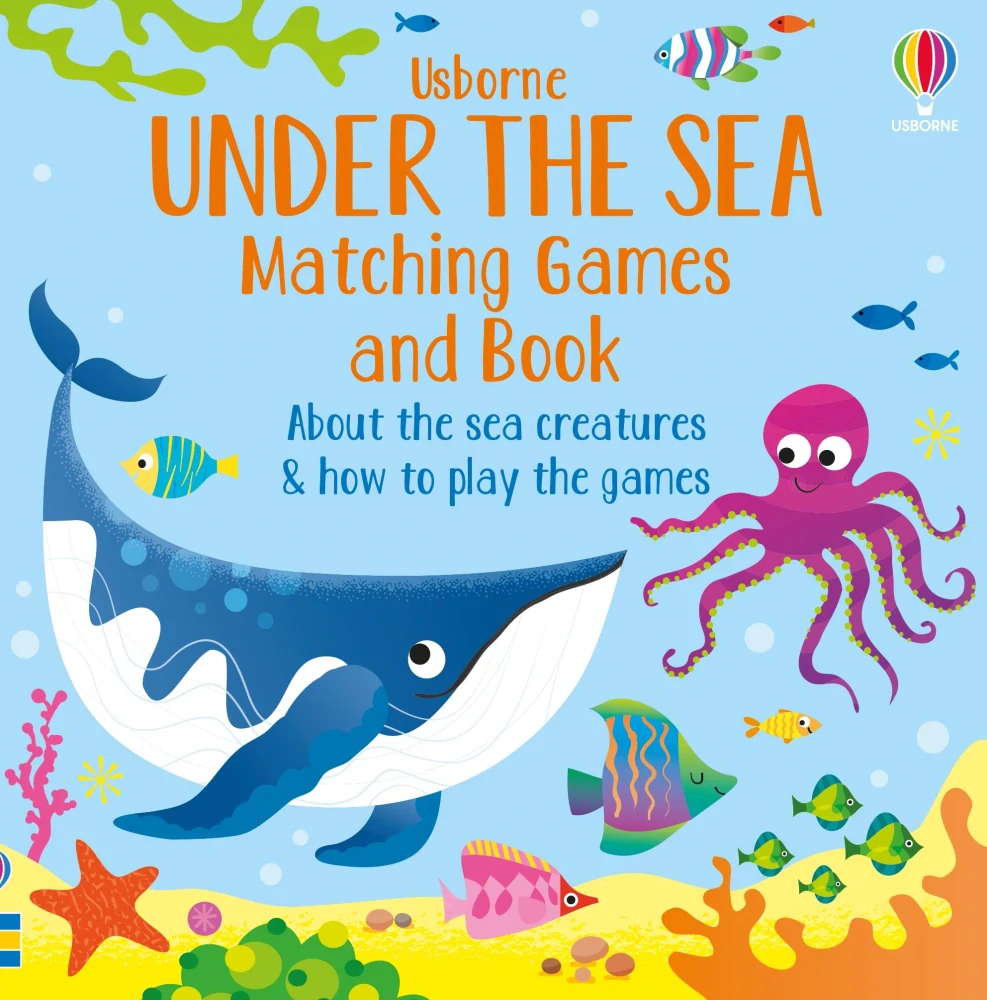 Under the Sea Matching Games and Book hra bingo a kniha