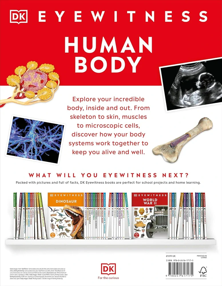 Human Body zajímavosti o lidském těle
