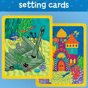 Build a Story Cards Ocean Adventure Karty tvoří příběhy