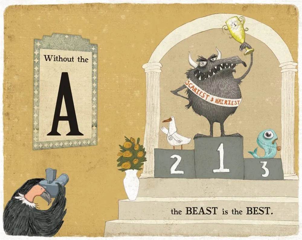 Take Away the A - hravá anglická abeceda kniha v angličtině