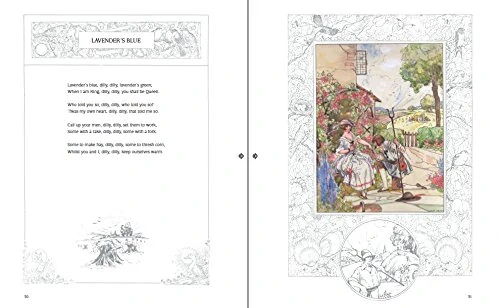 Classic Nursery Rhymes původní anglické říkanky notový záznam