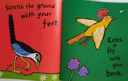 A Busy Day for Birds by Lucy Cousins podepsaná