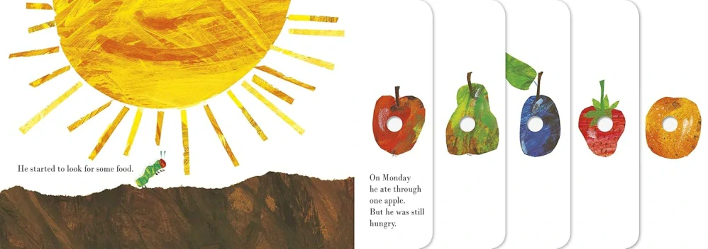 The Very Hungry Caterpillar Velmi hladová housenka anglicky