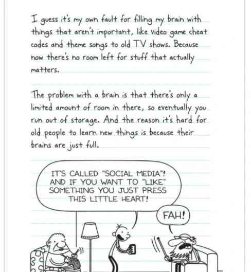 Diary of a Wimpy Kid: No Brainer (Book 18) Deník poseroutky v angličtině