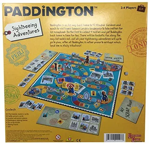 Paddington Sightseeing Adventures Game hra s Paddingtonem