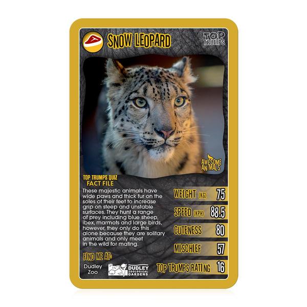 Top Trumps Awesome Animals hrací karty v angličtině