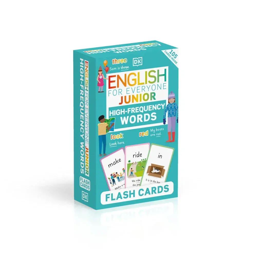 English for Everyone Junior High-Frequency Words Flash Cards