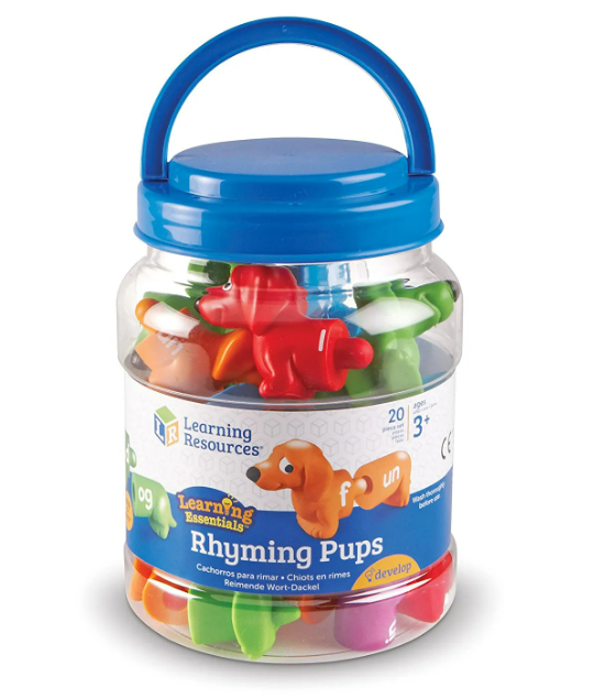 Snap-n-Learn™ Rhyming Pups první slova v angličtině hravě
