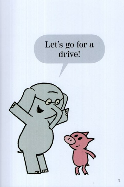 Let's Go for a Drive! první čtení knihy pro děti v angličtině