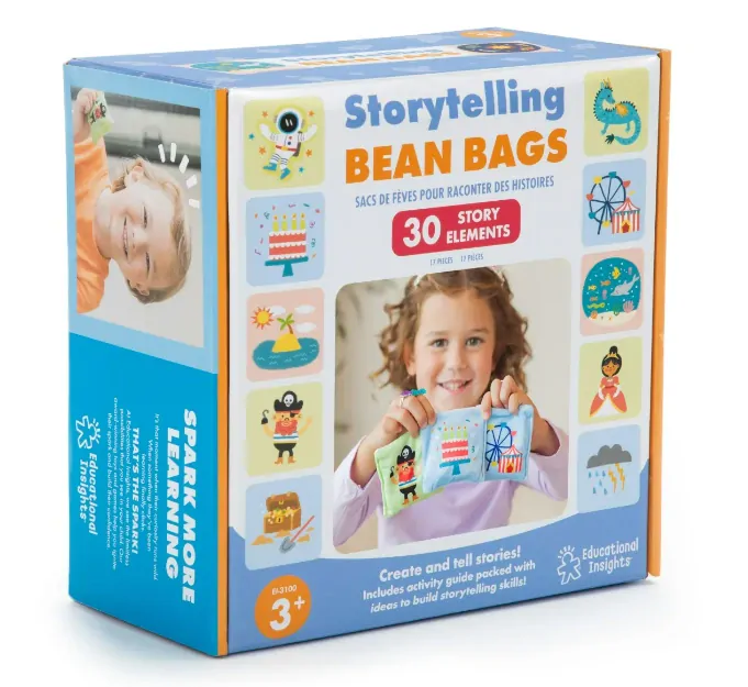 Storytelling Bean Bags vlastní příběhy a pohádky v angličtině 