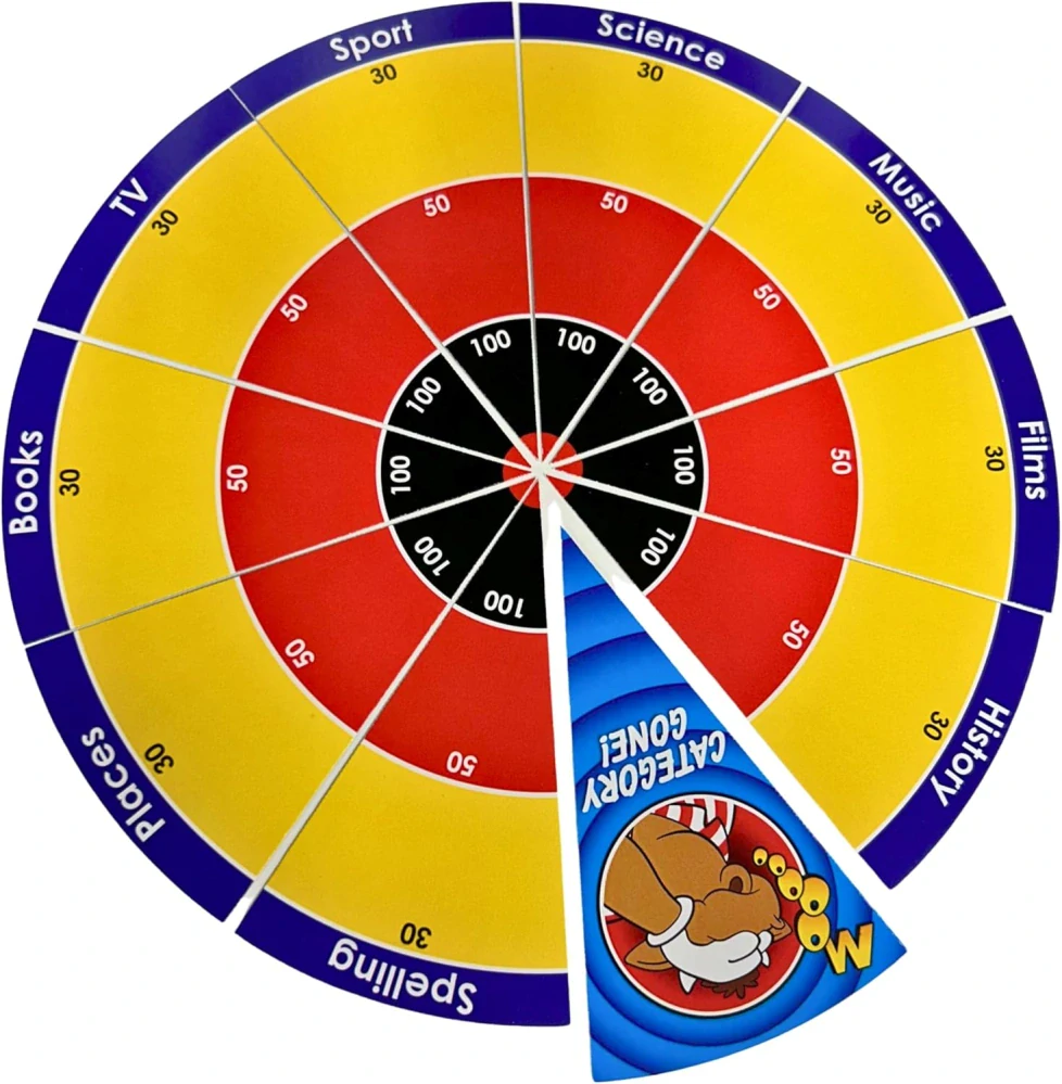 Bullseye The Mini Travel Game vědomostní stolní hra v angličtině