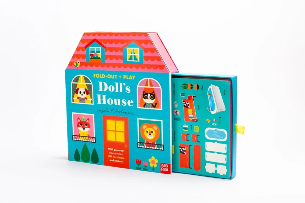 Doll's House postavte si svůj 3D domeček kniha v angličtině