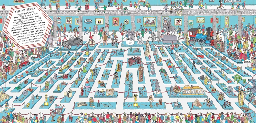 Where's Wally? Amazing Journeys Kde je Valda? v angličtině