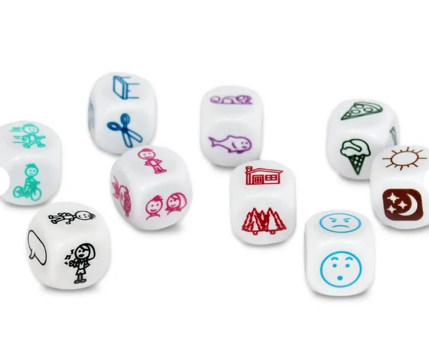 Roll A Story kostky k vyprávění příběhu