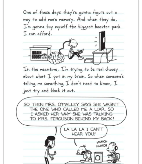Diary of a Wimpy Kid: No Brainer (Book 18) Deník poseroutky v angličtině